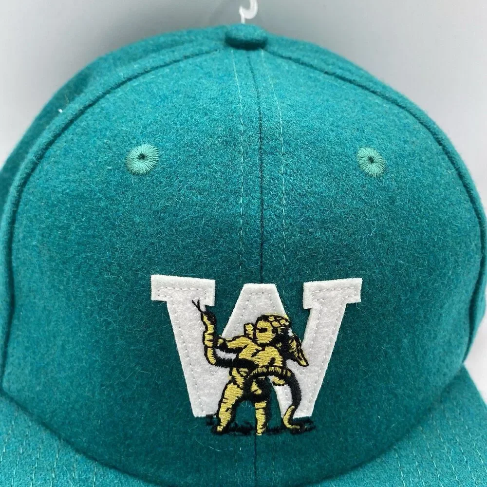 Worship Supplies Cheeky 6 Panel Hat Mens OSFA Blue Strapback Everglade Logo NWOT